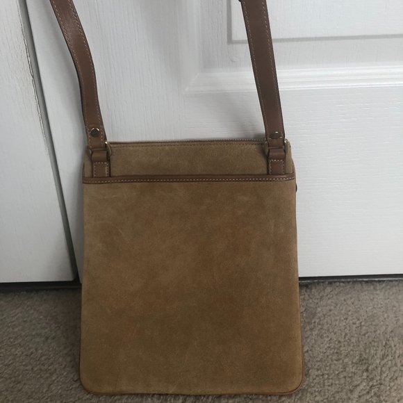 Coach Suede Crossbody Bag - Picture 5 of 7